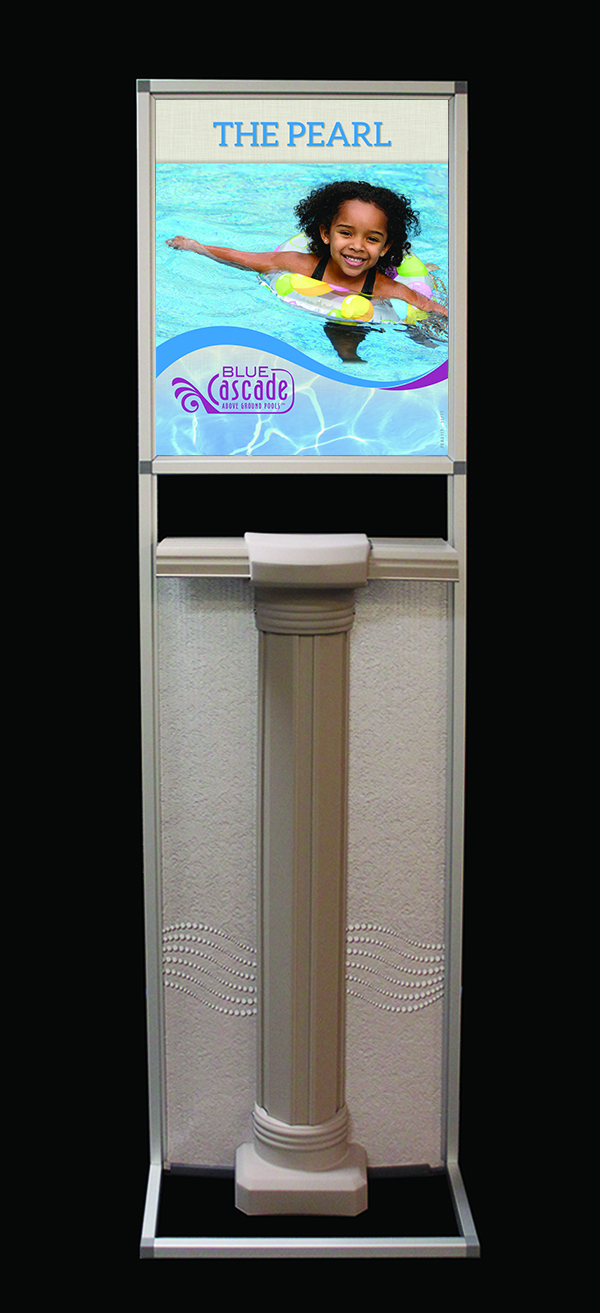 Pearl Special Wall Display For Stand - GLOBAL POOL PRODUCTS